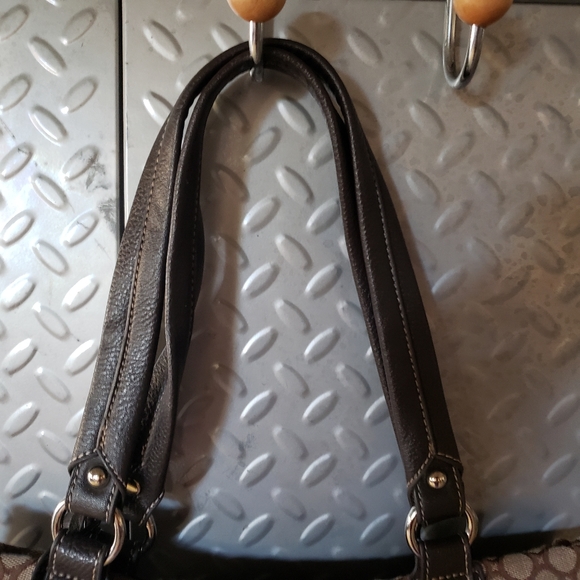 EUC NINE WEST geometric brown / neutral tones bag (OS) - Picture 13 of 13